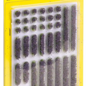 PLANTOR I OLIKA STORLEKAR LILA NOCH