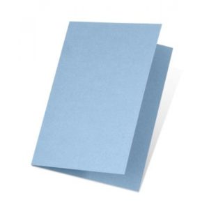 DUBBEL KORT 1001 A6 5P PASTEL BLUE