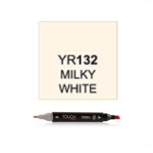 YR132 MILKY WHITE TOUCH TWIN MARKER