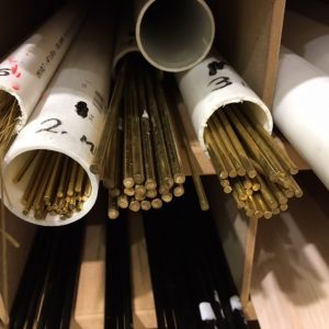 MÄSSINGTRÅD 1X1000MM