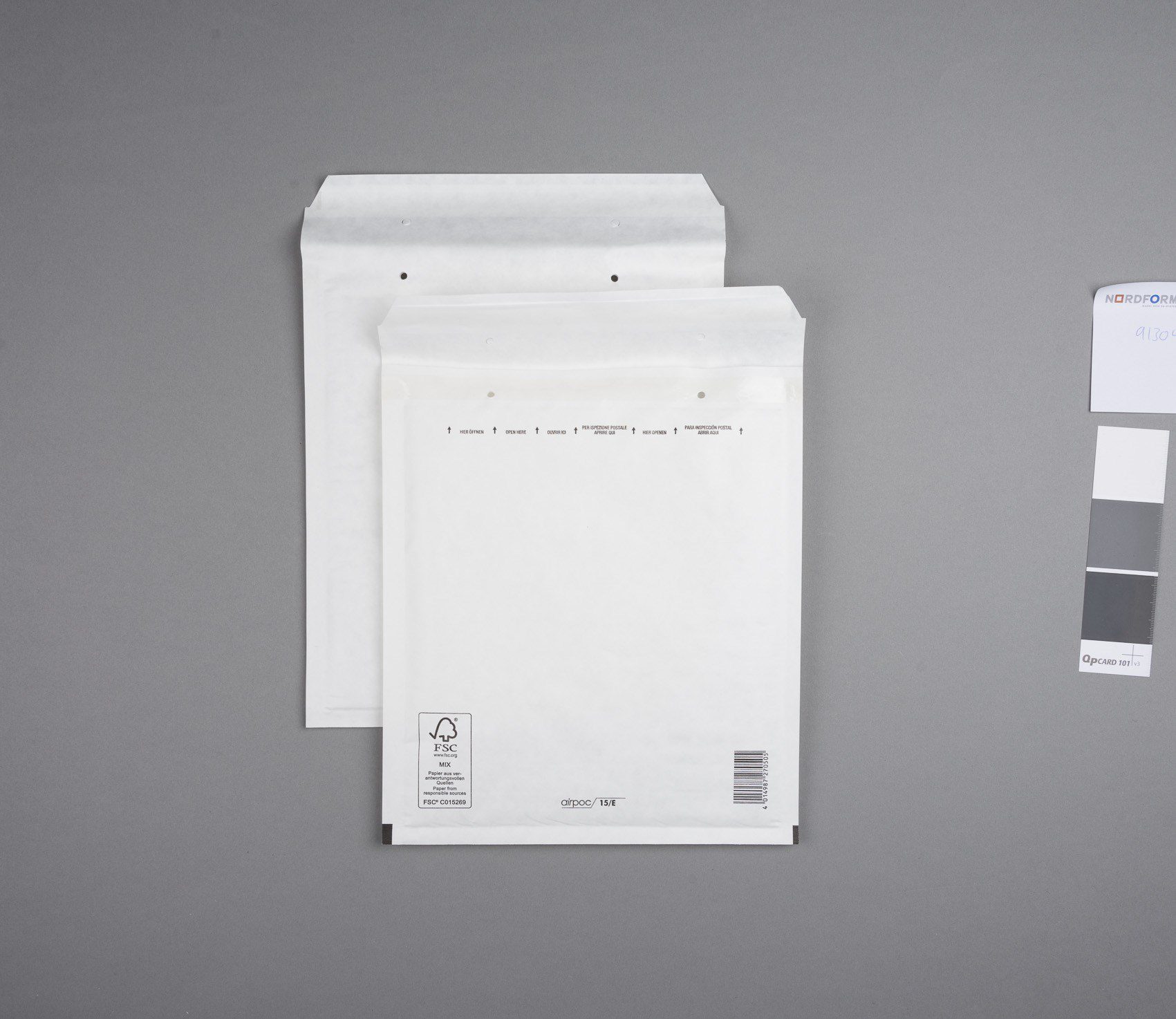 BUBBELPÅSE 220X265MM VIT