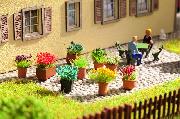 FLOWERS IN FLOWERPOTS H0 SKALA