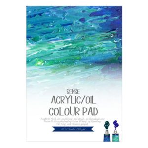 BLOCK SENSE AKRYL_OLJA A4 230GR