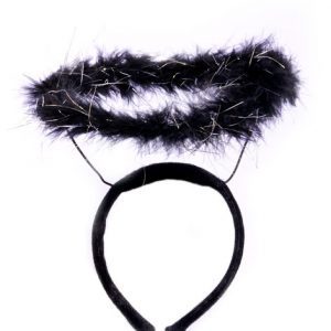 Köp svart gloria för halloween dekorationer | Materialbutiken