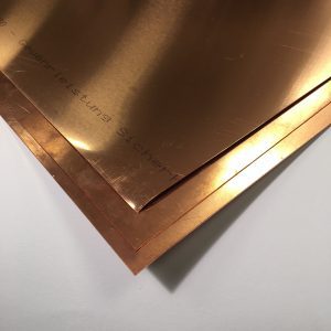 KOPPARPLÅT 1000*500*0,5 MM