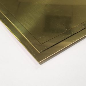 MÄSSINGPLÅT 1000X500X0,5 MM