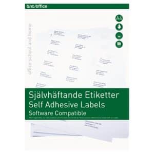 ETIKETT 99X139MM 4STX25ARK