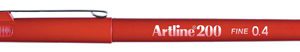 ARTLINE 200 M.RÖD 0.4MM