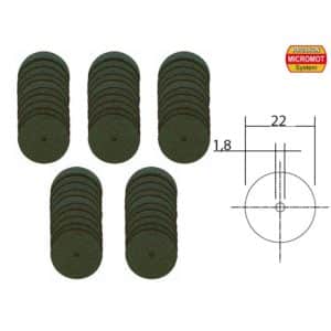 KAPSKIVA KORUMD 22MM 50ST