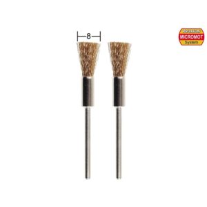 PENSELBORSTE I MÄSSING 8 MM
