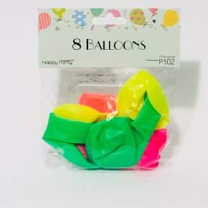 BALLONGER NEON 8ST