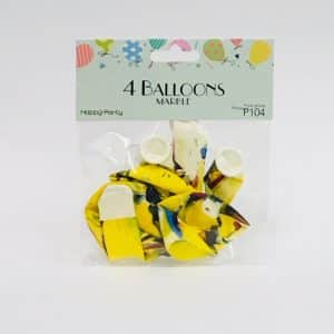 Köp 4 packa Marble ballonger för festtillbehör | Materialbutiken