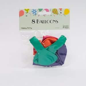 PÄRLEMORBALLONGER 8 ST