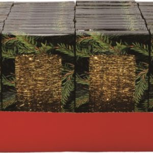 GLITTER GIRLANG 5M GULD FESTIVE