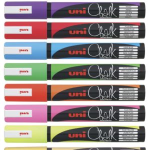 UNI CHALKMARKER 2,5M SILVER