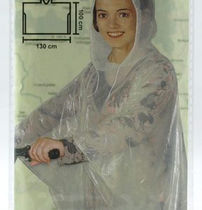 ENGÅNGSPONCHO PE 100*130CM