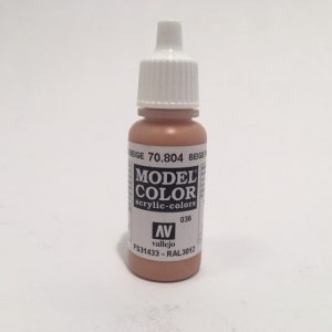 VALLEJO 70.804 BEIGE RED MODEL COLOR