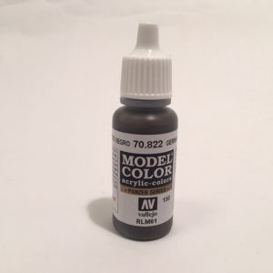 VALLEJO 70.822 GERMAN C. BLACK BROWN MODEL COLOR