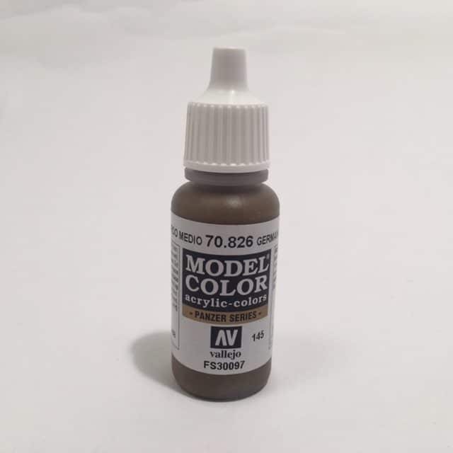 VALLEJO 70.826 GERMAN CAM. MEDIUM BROWN MODEL COLOR