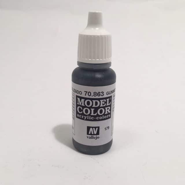 VALLEJO 70.863 GUNMETAL GREY MODEL COLOR