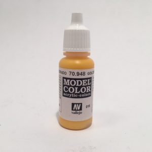 VALLEJO 70.948 GOLDEN YELLOW MODEL COLOR