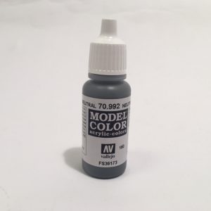 VALLEJO 70.992 NEUTRAL GREY MODEL COLOR