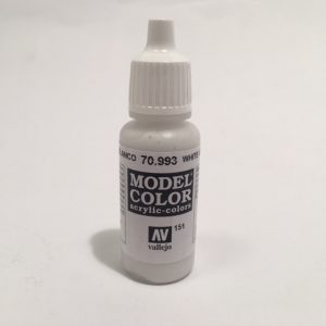 VALLEJO 70.993 WHITE GREY MODEL COLOR