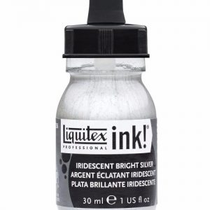LIQUITEX ACRYLIC INK 30ML - IRIDESCENT BURNT SILVER 236