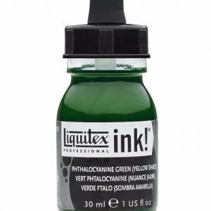 LIQUITEX ACRYLIC INK 30ML - PHTHALOCYANINE GREEN 319