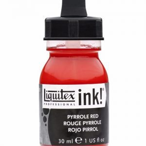 LIQUITEX ACRYLIC INK 30ML - PYRROLERED 321