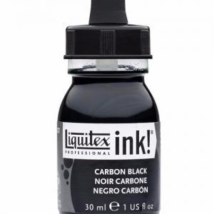 LIQUITEX ACRYLIC INK 30ML - BLACK