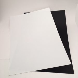 POLYSTYREN 350*500*1MM SVART