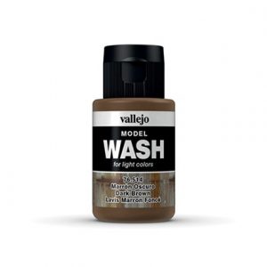 VALLEJO MODEL WASH 76.514 DARK BROWN 35ML