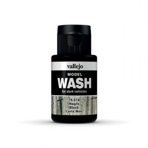 VALLEJO MODEL WASH 76.518 BLACK 35ML