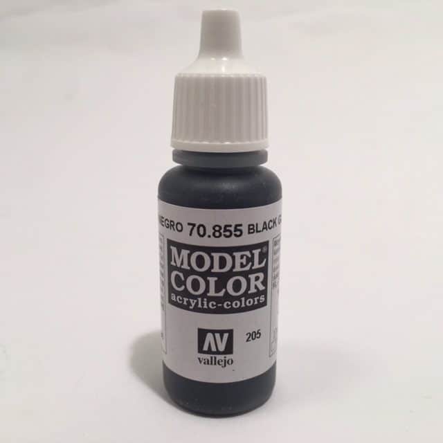 BLACK GLAZE MODEL COLOR VALLEJO