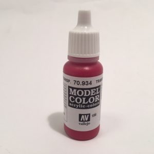 TRANSP. RED MODEL COLOR VALLEJO