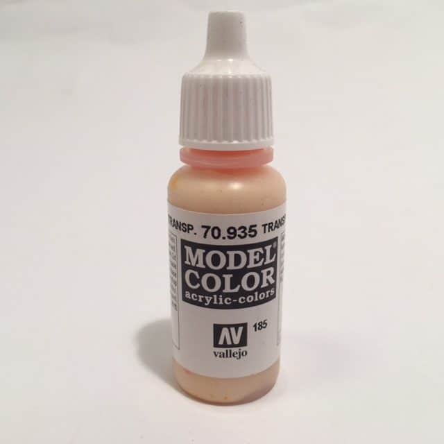 TRANSPARENT ORANGE MODEL COLOR VALLEJO