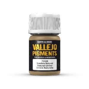 VALLEJO PIGMENTS NATURAL UMBER 30 ML