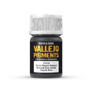 VALLEJO PIGMENTS NATURAL IRON OXIDE 30 ML