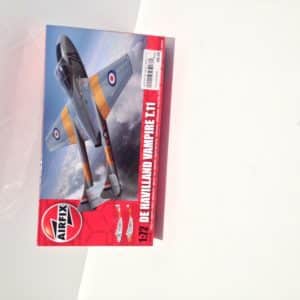 AIRFIX DE HAVILLAND VAMPIRE T.11 1:72