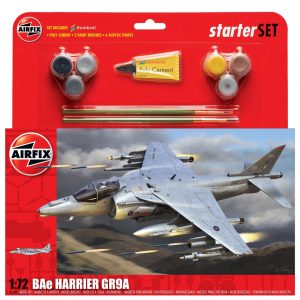 AIRFIX BAE HARRIER GR9 STARTER SET 1:72