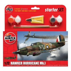AIRFIX HAWKER HURRICANE STARTER SET 1:72