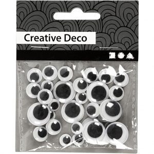 RULLÖGON GLOW IN THE DARK 30 ST