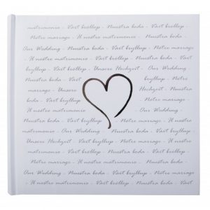 FOTOALBUM VITT BRÖLLOP