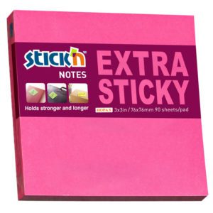 POST-IT 76X76MM ROSA EXTRA STICKY