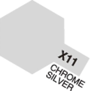 Acrylic Mini X-11 Chrome Silver (Gloss)