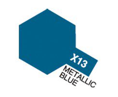Acrylic Mini X-13 Metallic Blue (Gloss)