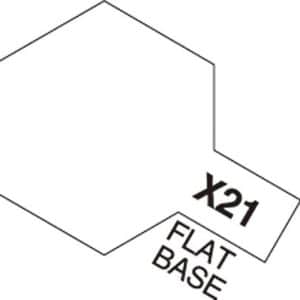 Acrylic Mini X-21 Flat Base