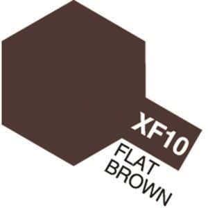 Acrylic Mini XF-10 Flat Brown (Flat)