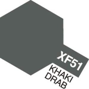 Acrylic Mini XF-51 Khaki Drab (Flat)